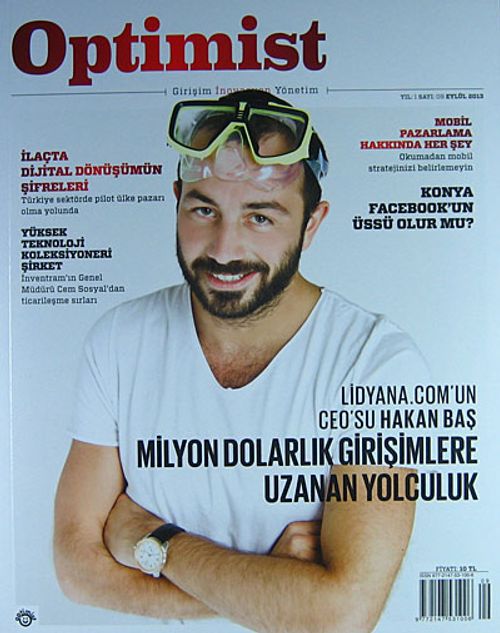 Optimist Dergisi Sayı:9 Eylül 2013