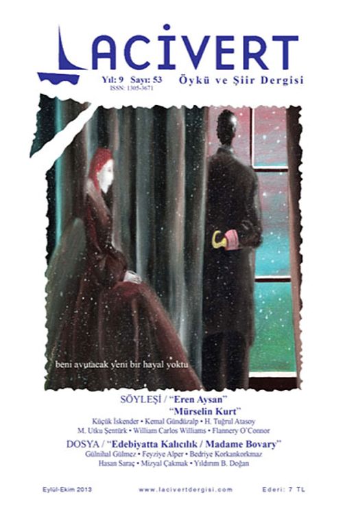 Lacivert Öykü ve Şiir Dergisi Yıl:9 Sayı:53 Eylül - Ekim 2013