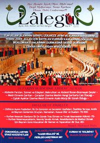 Lalegül Aylık İlim Kültür ve Fikir Dergisi Sayı:8 Ekim 2013