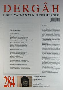 Dergah Edebiyat Sanat Kültür Dergisi Sayı:284 Ekim 2013
