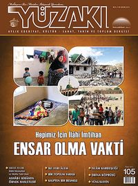 Yüzakı Aylık Edebiyat, Kültür, Sanat, Tarih ve Toplum Dergisi/Sayı:105 Kasım 2013