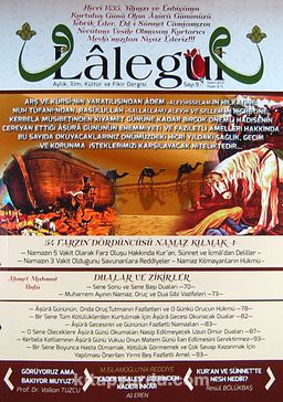 Lalegül Aylık İlim Kültür ve Fikir Dergisi Sayı:9 Kasım 2013