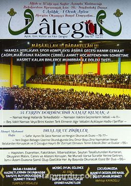 Lalegül Aylık İlim Kültür ve Fikir Dergisi Sayı:10 Aralık 2013