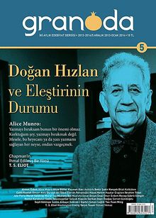 Granada İki Aylık Edebiyat Dergisi Sayı:5 Aralık 2013 - Ocak 2014
