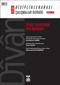 Divan / Disiplinlerarası Çalışmalar Dergisi Sayı:34 Yıl: 2013/1