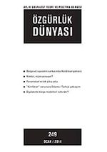 Özgürlük Dünyası / Aylık Sosyalist Teori ve Politika Dergisi / Ocak 2014 Sayı: 249
