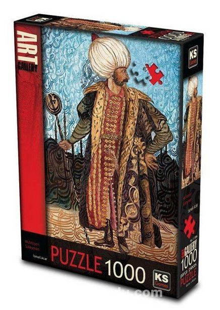 Muhteşem Süleyman Puzzle 1000 Parça (Kod:11384)