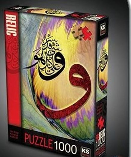 Vav - Allah Herşeye Kadirdir Puzzle 1000 Parça (Kod:11365)