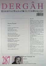 Dergah Edebiyat Sanat Kültür Dergisi Sayı:287 Ocak 2014