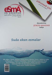 Esma İle Yaşamak Aylık Esma-i  Hüsna Dergisi Sayı:2 Mart 2013