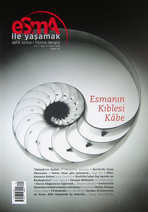 Esma İle Yaşamak Aylık Esma-i  Hüsna Dergisi Sayı:9 Ekim 2013
