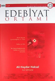 Edebiyat Ortamı Dergi Mart - Nisan Sayı:25 2012