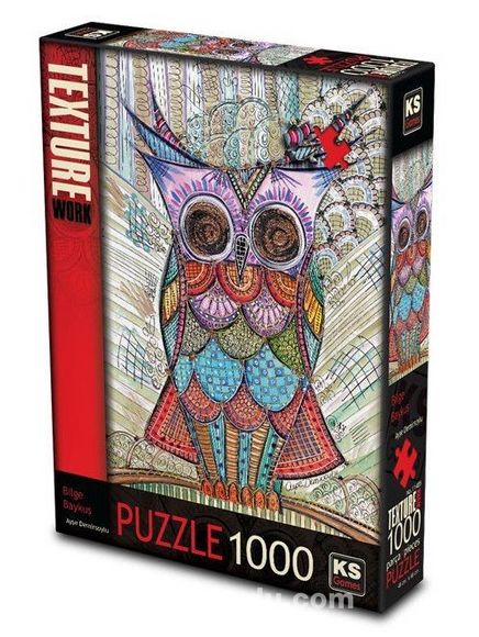 Bilge Baykuş Puzzle 1000 Parça (Kod:11485)