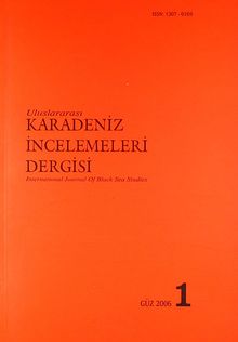 Karadeniz İncelemeleri Dergisi Sayı:1 Güz 2006