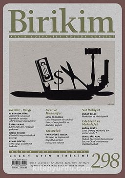 Birikim / Sayı:298 Yıl: 2014 / Aylık Sosyalist Kültür Dergisi