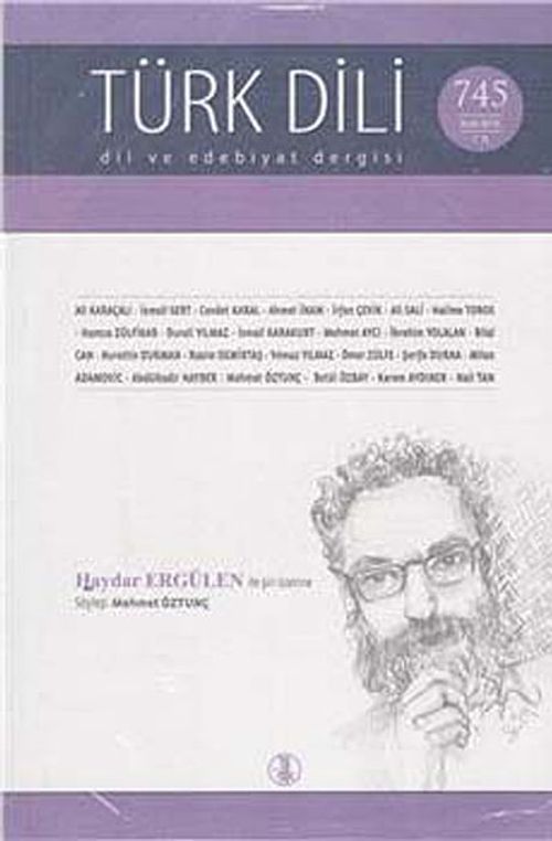 Türk Dili Dergisi 745 Ocak 2014