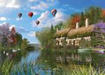 Old River Cottage Puzzle 1000 Parça (Kod:11272)