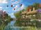 Old River Cottage Puzzle 1000 Parça (Kod:11272)