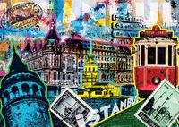 Bir İstanbul Hatırası Puzzle 1000 Parça (Kod:11302)