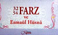 32-54 Farz ve Esmaül Hüsna (Kartela)