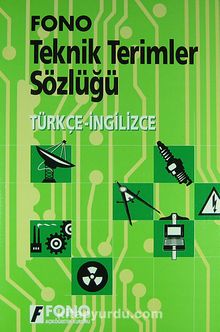 Türkçe-İngilizce Teknik Terimler Sözlüğü