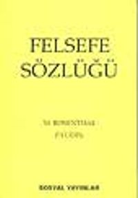 Felsefe Sözlüğü