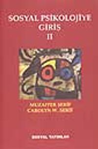 Sosyal Psikolojiye Giriş 2 Cilt