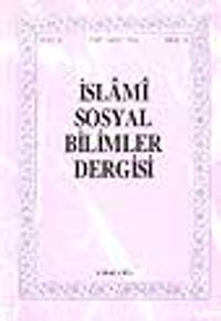 İslami Sosyal Bilimler Dergisi 1994 Cilt:2 Sayı:2