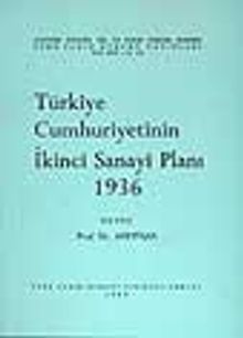 Türkiye Cumhuriyetinin İkinci Sanayi Planı 1936