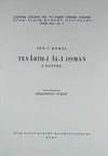Tevarih-i Al-i Osman 1. Defter