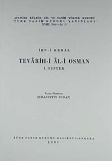 Tevarih-i Al-i Osman  1. Defter