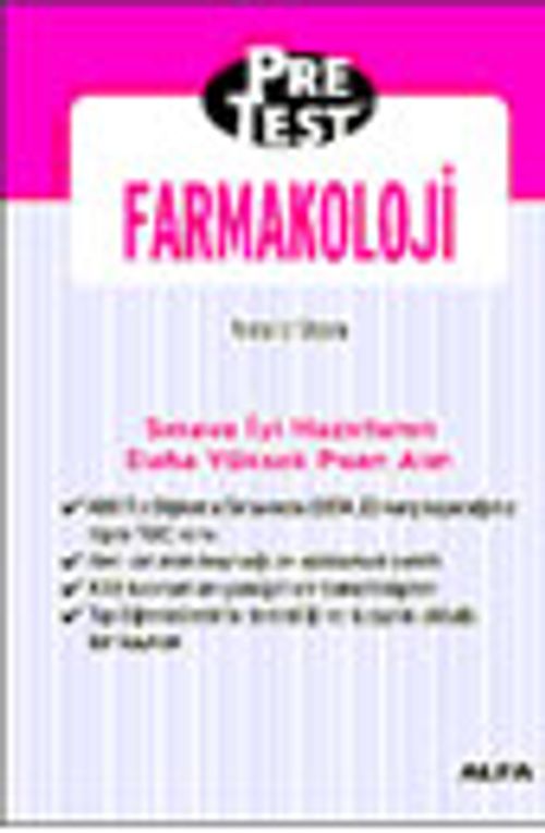 Pretest Farmakoloji