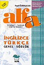 Alfa Genel Sözlük İngilizce-Türkçe 63.000 kelimelik