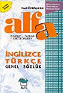 Alfa Genel Sözlük İngilizce-Türkçe 63.000 kelimelik - Bilinmeyen Yazar