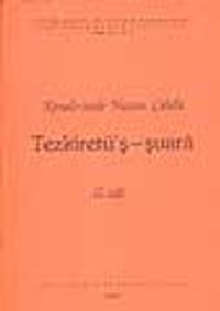 Tezkiretü'ş-şuara 2.cilt / Kınalızade Hasan Çelebi