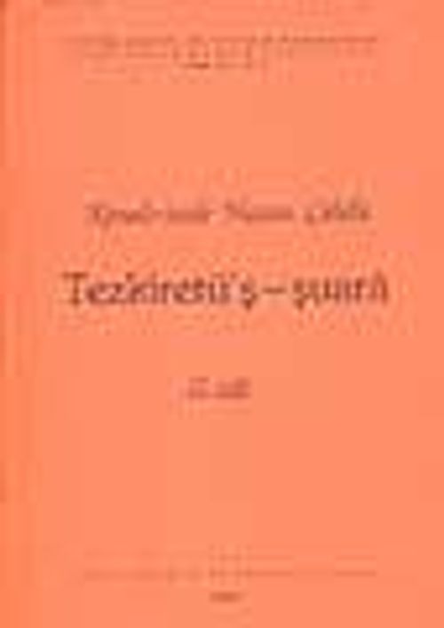 Tezkiretü'ş-şuara 2.cilt / Kınalızade Hasan Çelebi