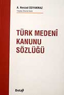 Türk Medeni Kanunu Sözlüğü