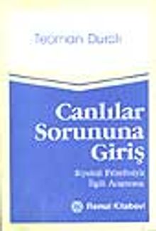 Canlılar Sorununa Giriş