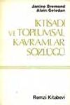 İktisadi ve Toplumsal Kavramlar S&ouml;zl&uuml;ğ&uuml;