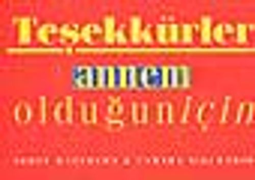 Teşekkürler Annem Olduğun İçin