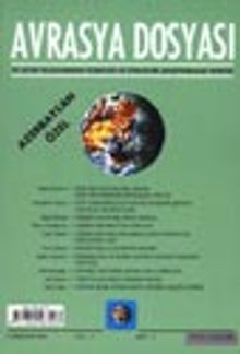 Avrasya Dosyası / İlkbahar 2001-Sayı 1 Azerbaycan Özel