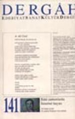 Dergah Edebiyat Sanat Kültür Dergisi / Kasım 2001 - Sayı 141 - Cilt:XII