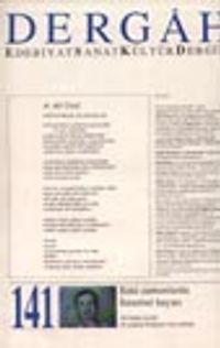 Dergah Edebiyat Sanat Kültür Dergisi / Kasım 2001 - Sayı 141 - Cilt:XII