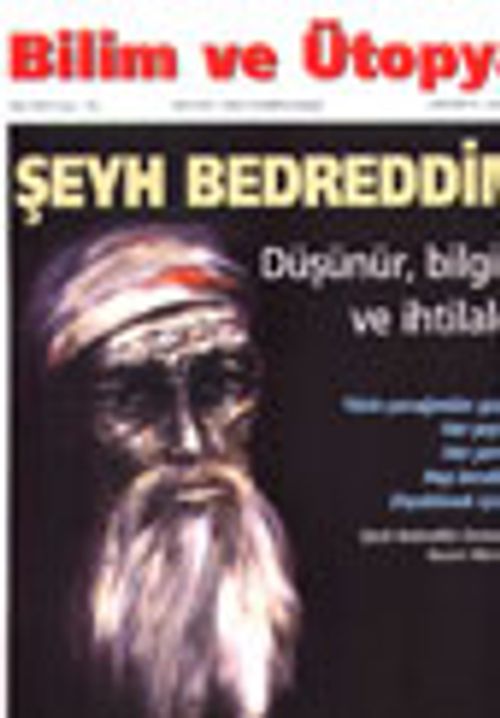 Bilim ve Ütopya /Aylık Bilim, Kültür ve Politika Dergisi /Mart 2003 Sayı: 105