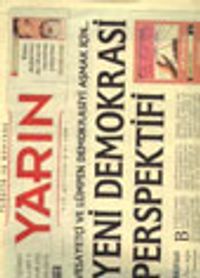 Türkiye ve Dünyada YARIN Yıl:1 Sayı:8 Aralık 2003