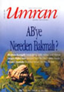 Umran / Sayı: 109 Eylül 2003