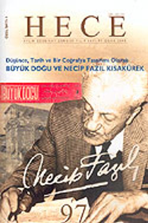 Sayı:97-Ocak 2005-Hece Necip Fazıl Kısakürek Özel Sayısı (Ciltsiz)