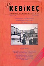 Sayı 9/2000-Kebikeç-İnsan Bilimleri İçin Kaynak Araştırmaları Dergisi