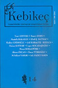 Sayı 14/2002-Kebikeç-İnsan Bilimleri İçin Kaynak Araştırmaları Dergisi