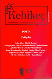 Sayı 15/2003-Kebikeç-İnsan Bilimleri İçin Kaynak Araştırmaları Dergisi